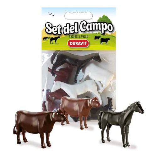 Set Del Campo Caballos Y Vacas Duravit 