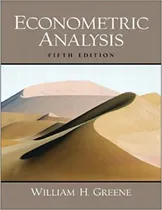 Comprar Econometric Analysis Fifth Edition William H. Greene
