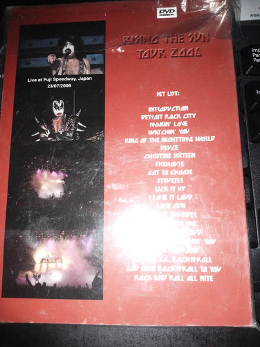 Kiss - Fuji Speedway In The Rain. Dvd (Usado)