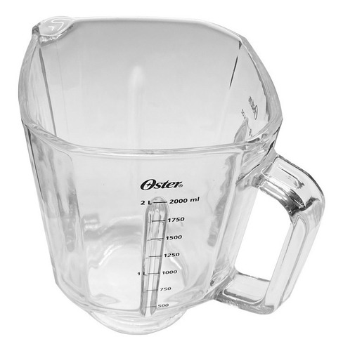 Imagen 2 de 2 de Vaso Oster Xpert Vidrio Boroclass 2 Litros Original 8 Tazas