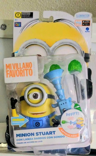 Mi Villano Favorito Minion Stuart Electrónico N.u.e.v.o.cole