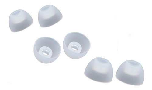 Pack 6 Almohadillas P/ Auricular In Ear Kz Sil Eartips/wh