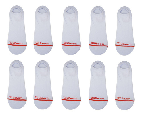 Liner Wilson 20pr Caballero Sin/felpa Blanco Uni B6234