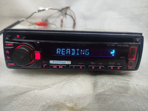 Autoestéreo Kenwood Kdc-248u Usb Bt Audio Adaptado (Usado)