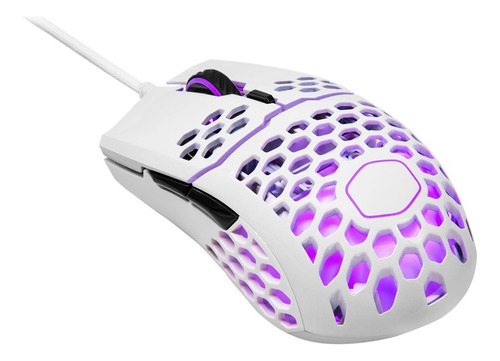 Mouse Cooler Master  MM711 glossy white
