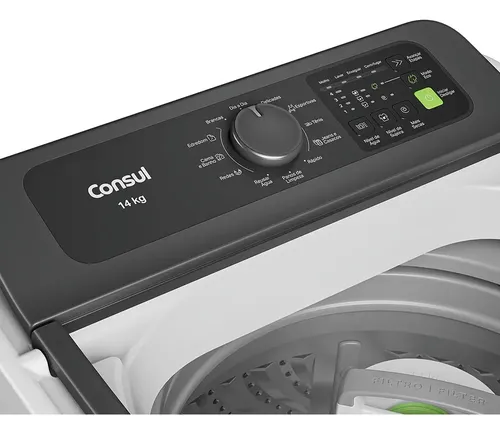 Máquina de Lavar Consul 14Kg Branca com Modo Eco - CWN14AB: imagem 4