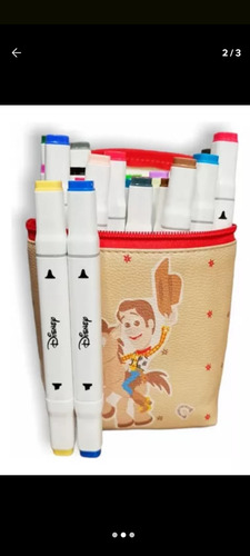 Woody Toy Story Marcadores Doble Punt Disney 24 Colores Cart