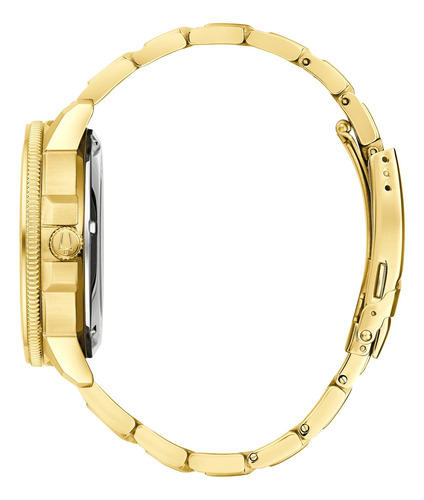 Relógio Bulova Marine Star Série C Automático 97a174 Gold