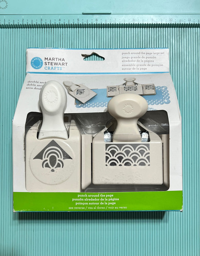 Martha Stewart Set De Perforadora Arcos Dobles Beige Arcos Dobles (Usado)