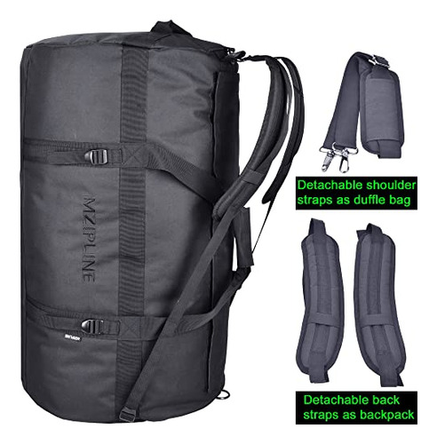 Mochila Mizipline Xxxl, 138 L, Extra Grande, Smell Pro