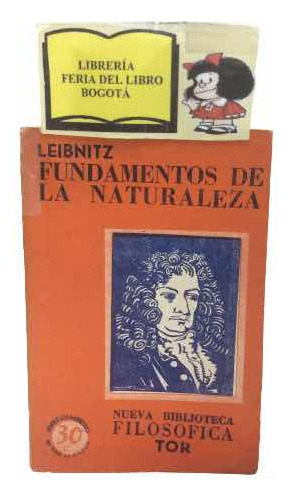 Filosofía - Fundamentos De La Naturaleza - Leibnitz - Tor