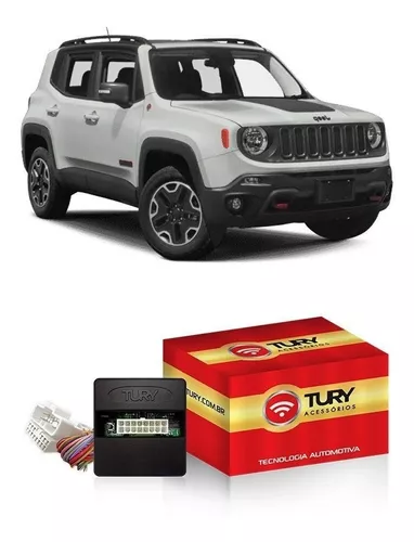 Central Tilt Down e rebatimento retrovisores - Jeep Renegade e