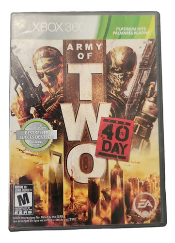 Army Of Two The 40th Day Fisico Xbox 360 (Reacondicionado)