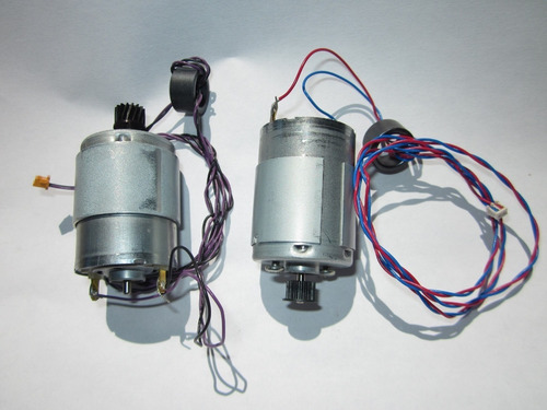 Par De Motores Para Impresora Canon Pixma Mp230 Con Cables (Usado)