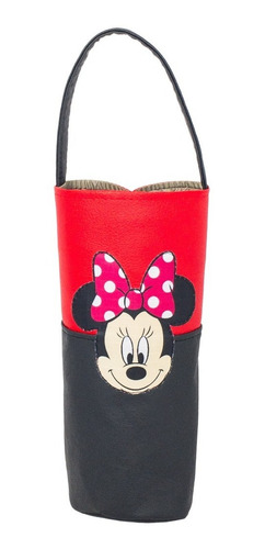 Imagen 6 de 6 de Combo De Bolso, Lonchera, Cartuchera Y Porta Termo Minnie