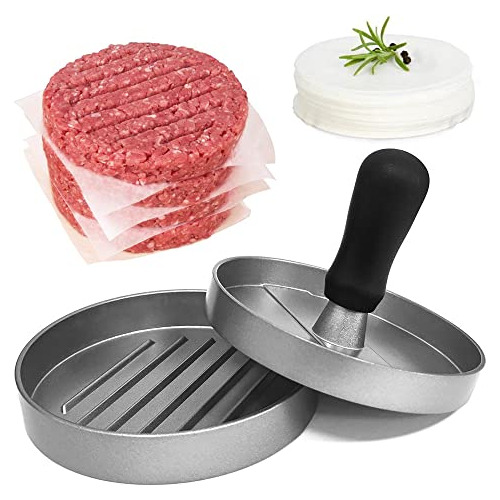 Prensa De Hamburguesas Burger Press Patty Maker 100 Pap...