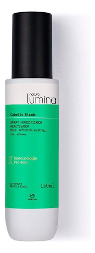 Spray Humidificador Reactivador Cabello Rizado Lumina Natura