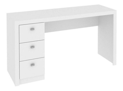 Escrivaninha Tecnomobili ME4102 Mdp 136cm x 74.5cm x 46.5cm branco