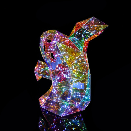 Prism Iridesc-fs Para Decoración De Halloween Con Forma De A