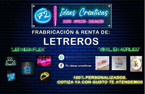 Letreros Led Personalizados