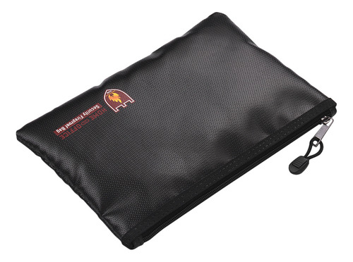 Bolsa Ignífuga Para Documentos, De Vidrio Revestido De Silic