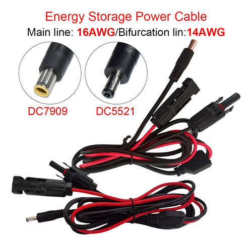 Batería De Almacenamiento Del Sistema Solar Dc7909, Conector