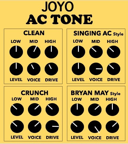 Pedal Joyo Ac Tone - Nuevo - Envío Gratis - Stock En Chile