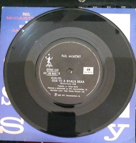 Compacto Paul Mccartney Wings Michael Jackson Say Say Say (Usado)