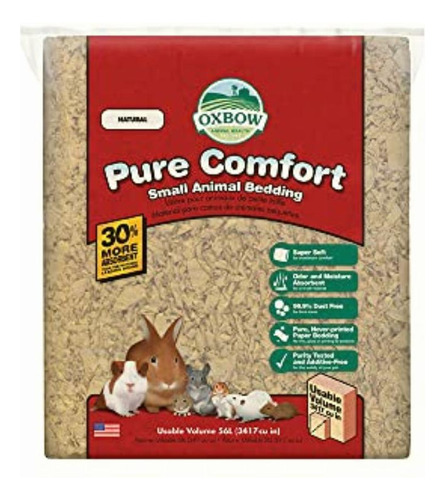 Oxbow Animal Health Pure Comfort Ropa De Cama, Natural,