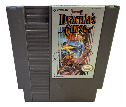 Castlevania Iii Dracula's Curse | Nes Nintendo Original (Usado)