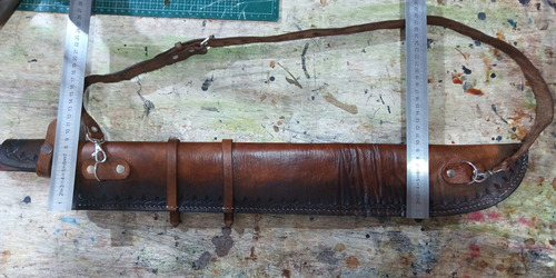 Funda De Cuero Para Machete 22 Pulgadas