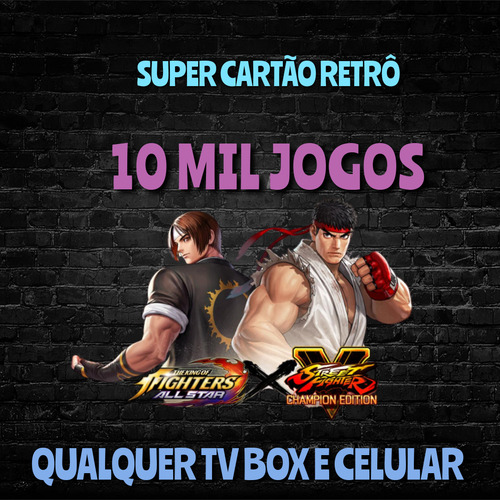 Sistema Multijogos Retrô Tv Box E Celular