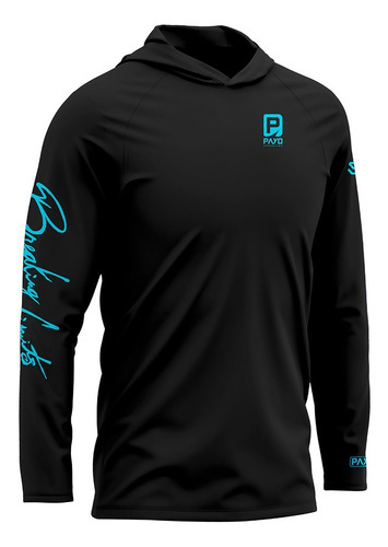 Remera Pesca Full Color Capucha Secado Rapido Payo Uv50