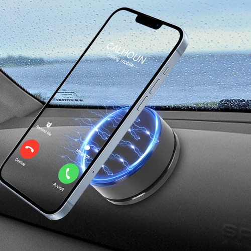 Suporte Magnético Para Telefone De Carro, Volante, Suporte A