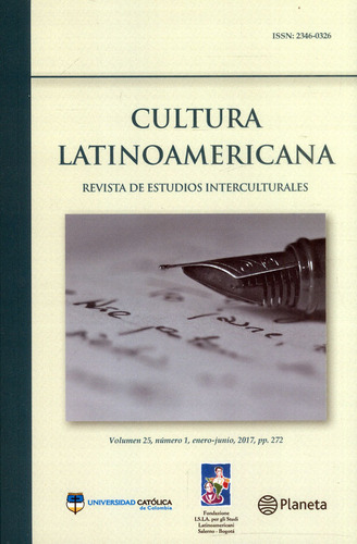Cultura latinoamericana Vol. 25 No. 1, de Varios autores. Serie 60326-25-1, vol. 1. Editorial Grupo Planeta, tapa blanda, edición 2017 en español, 2017