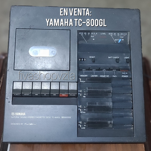 Deck Reproductor Profesional De Casette Yamaha (Usado)