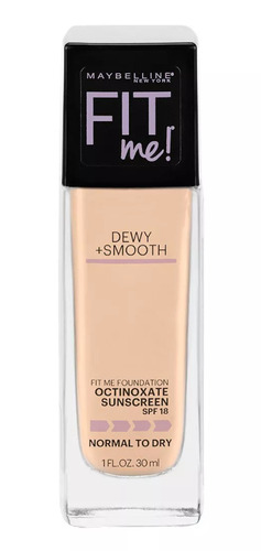 Base De Maquillaje Maybelline Fit Me Dewy + Smooth 30 Ml - 220 Natural beige