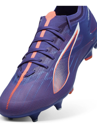 Botines Puma Ultra 5 Match Mx/sg Unisex Fútbol Violeta