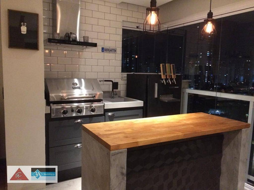 Imagem 1 de 30 de Apartamento Com 2 Dormitórios, 78 M² - Venda Por R$ 980.000,00 Ou Aluguel Por R$ 4.500,00/mês - Jardim Anália Franco - São Paulo/sp - Ap5025