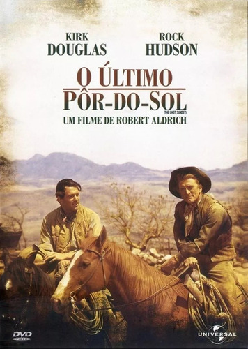 O Último Pôr-do-sol - Dvd - Rock Hudson - Kirk Douglas