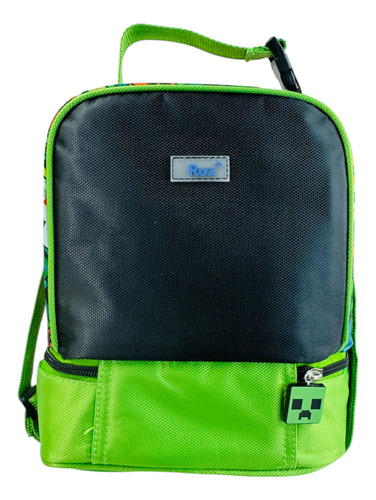 Lonchera Termica Minecraft Original Pelicula Creeper 2
