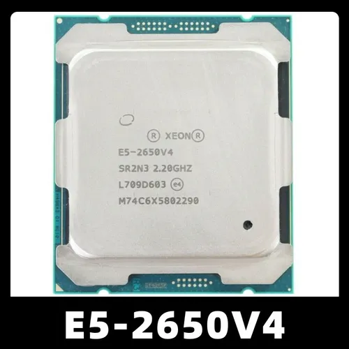Procesador De Cpu Xeon E5 2650v4 Lga 2011-3 De 12 Núcleos Y