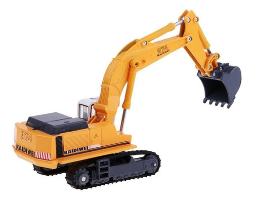 Mini Excavadora 1/87 Modelo De Juguete Para Niños De