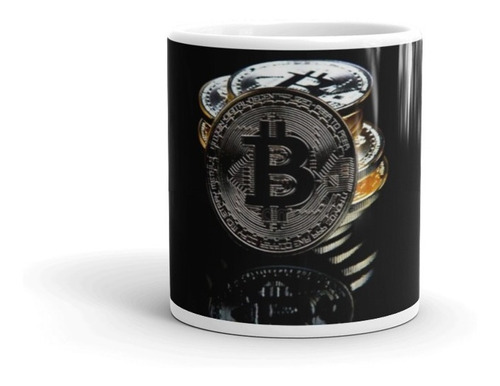 Taza Bitcoin Moneda Orca Importadas