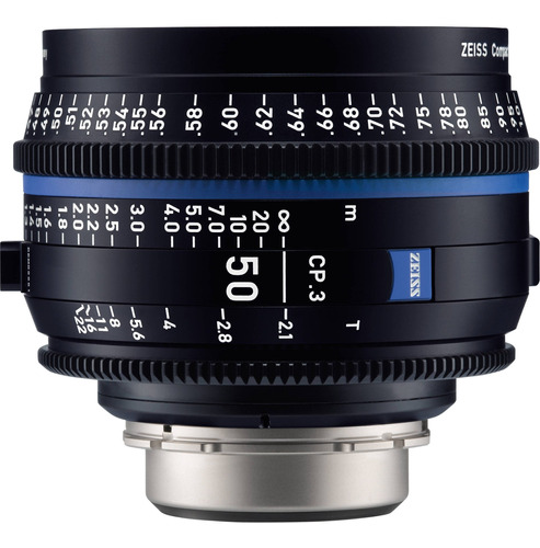 Zeiss Cp.3 50mm T2.1 Compact Prime Lente (canon Ef Mount, Fe