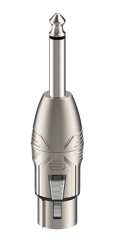 Imagen 2 de 3 de Roxtone Adaptador Convertidor Canon Xlr Hembra A Plug Ts