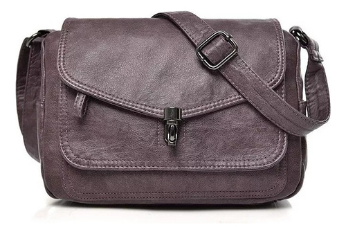 Monedero de lujo vintage de gran capacidad para ti, color violeta