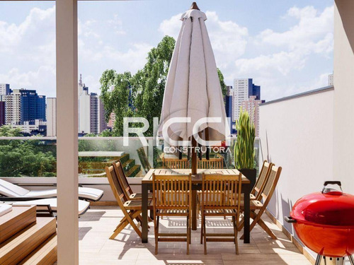 Imagem 5 de 12 de Cobertura À Venda, 42 M² Por R$ 389.000,00 - Campestre - Santo André/sp - Co0843