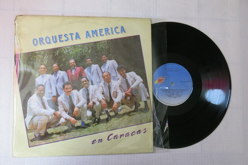 Vinyl Vinilo Lp Acetato Orquesta America En Caracas Tropical