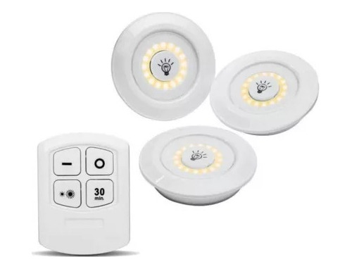 Lámpara Led Luz De Tacto Multiusos Control Remoto X 3